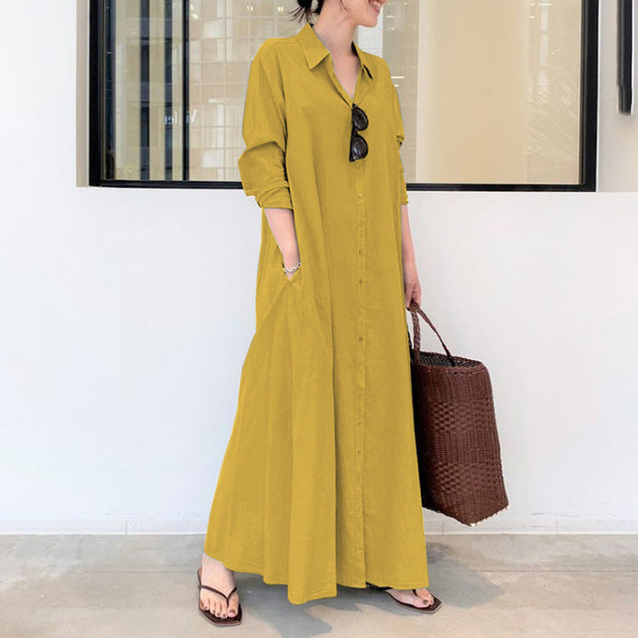 Berenice – Longline Shirt Maxi Dress