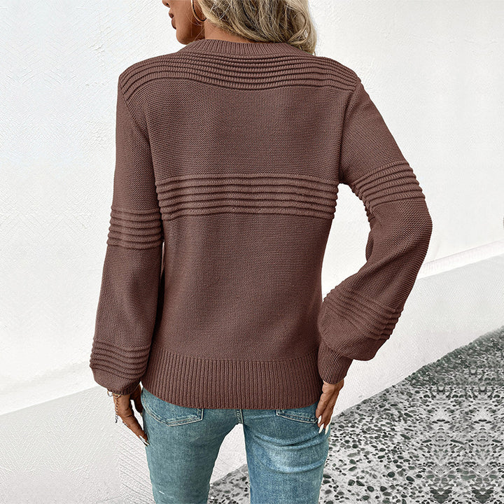 Isabella - Casual Textured Knit Pullover for Women