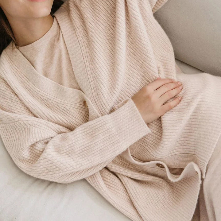 Gianna - Oversized Open-Front Cardigan