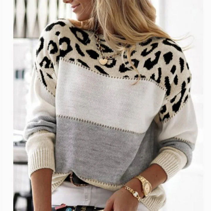 Nala - Casual Leopard Sweater