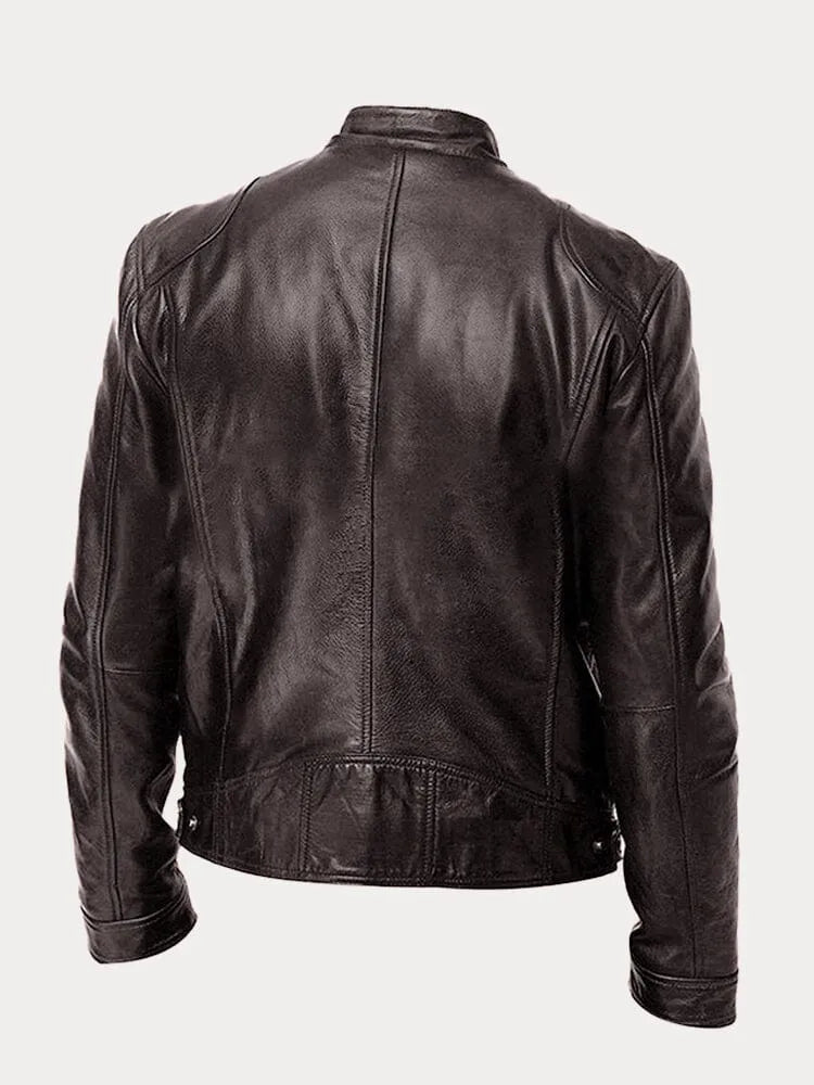 Lorisse | Casual Leather Jacket