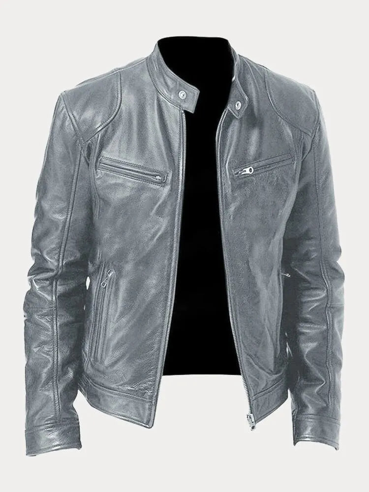 Lorisse | Casual Leather Jacket
