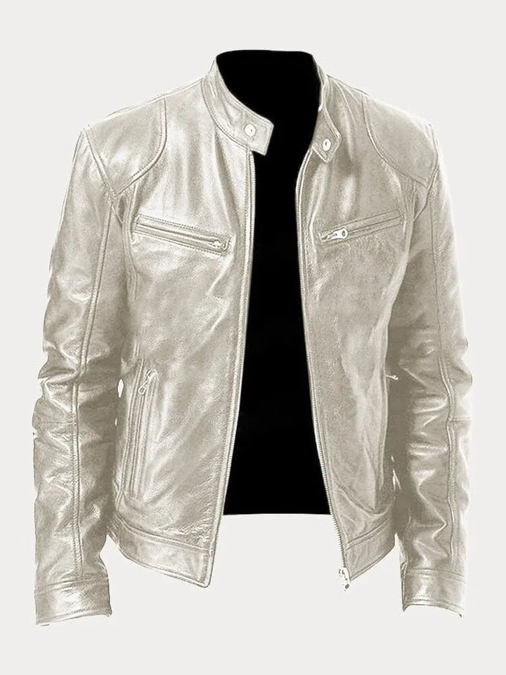 Lorisse | Casual Leather Jacket