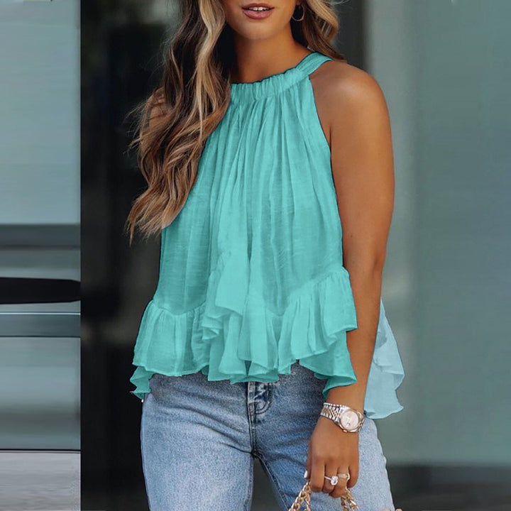 Sienna | Textured Ruffle Blouse