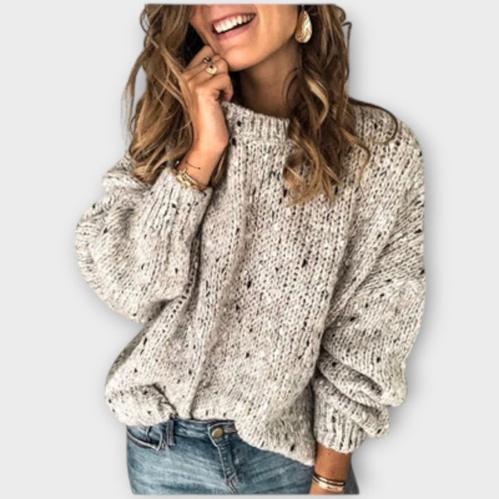 Eleanor - Cozy Retro Knit Sweater