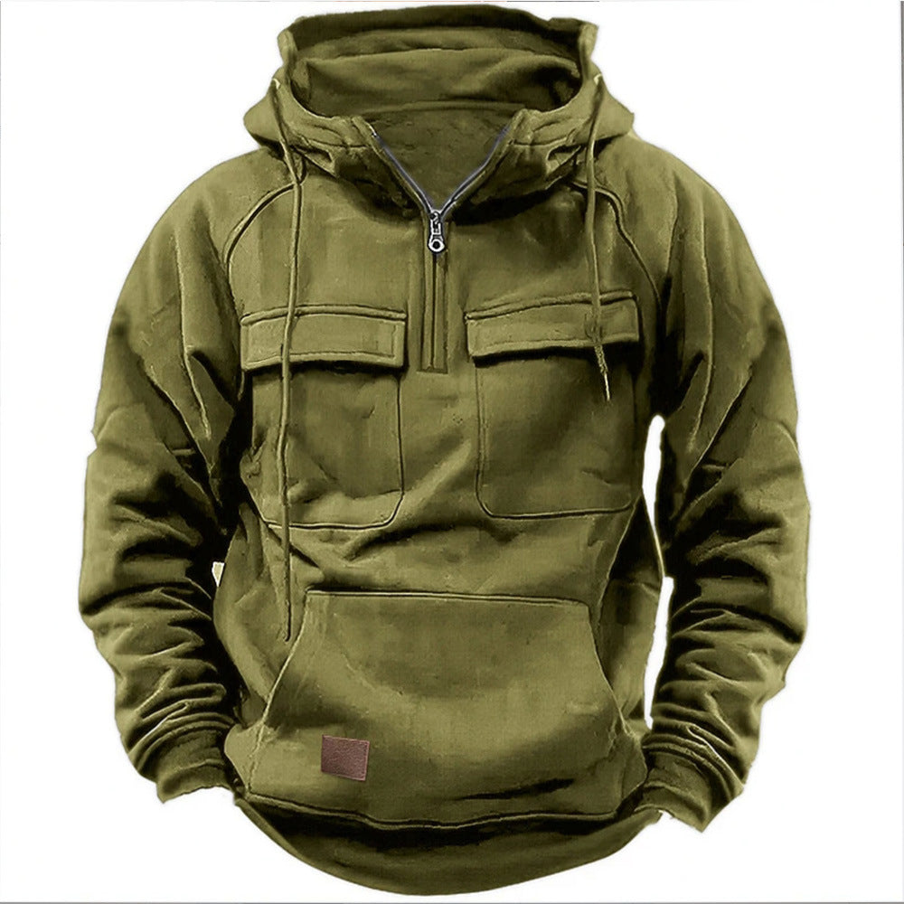 Melvin - Men’s Tactical-Inspired Hooded Sweatshirt