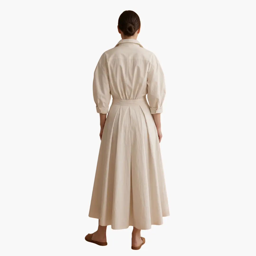 Maxime - Women’s Elegant Shirt Dress