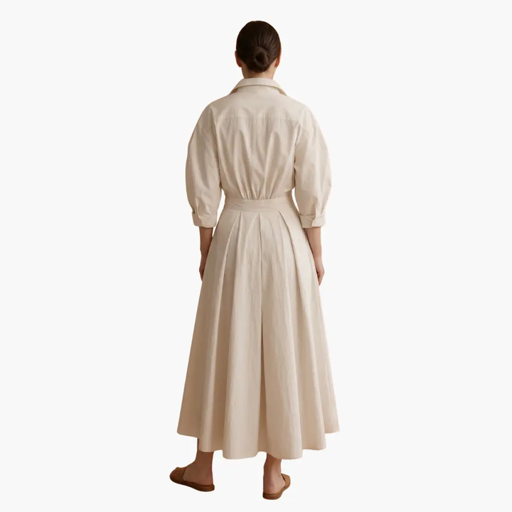 Maxime - Women’s Elegant Shirt Dress