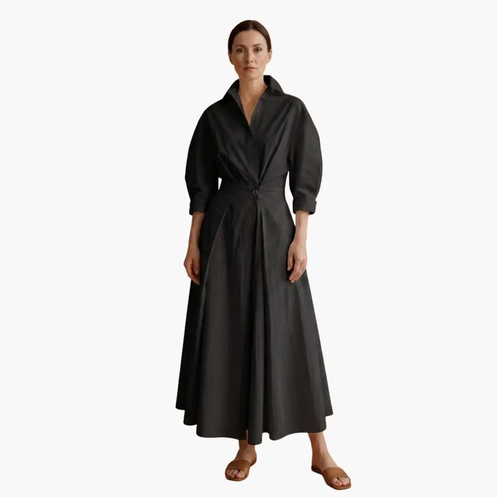 Maxime - Women’s Elegant Shirt Dress