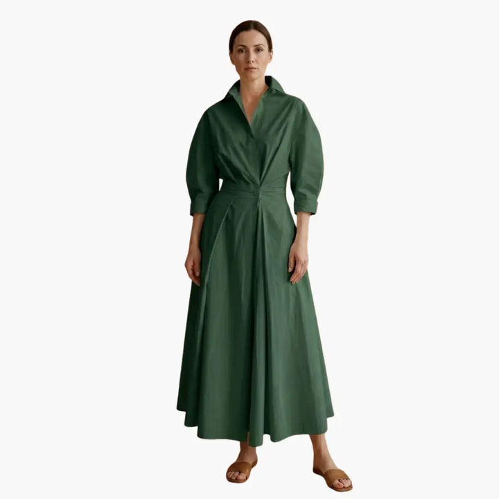 Maxime - Women’s Elegant Shirt Dress