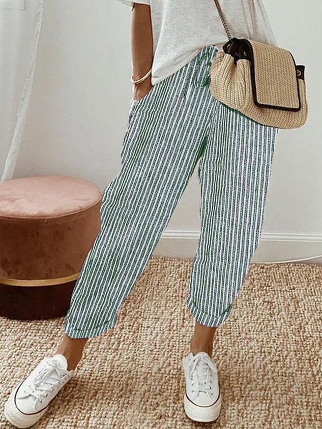 Lilly - Relaxed Full-Length Casual Pants