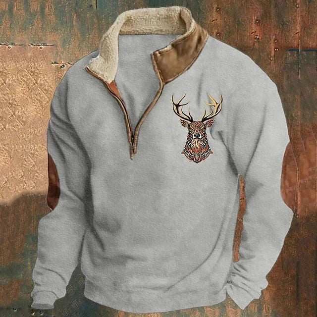 Alfie | Jumper with stag detail