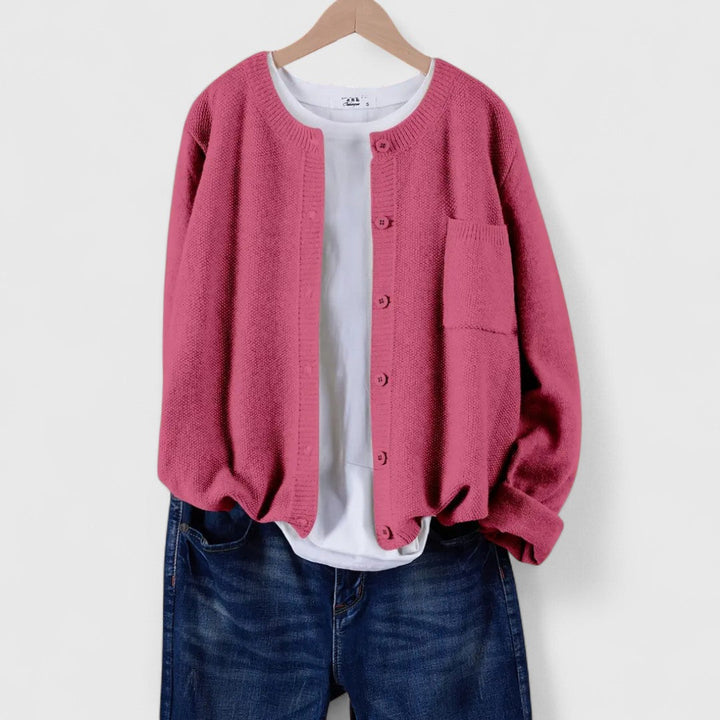 Elaine - Casual Button-Up Cardigan