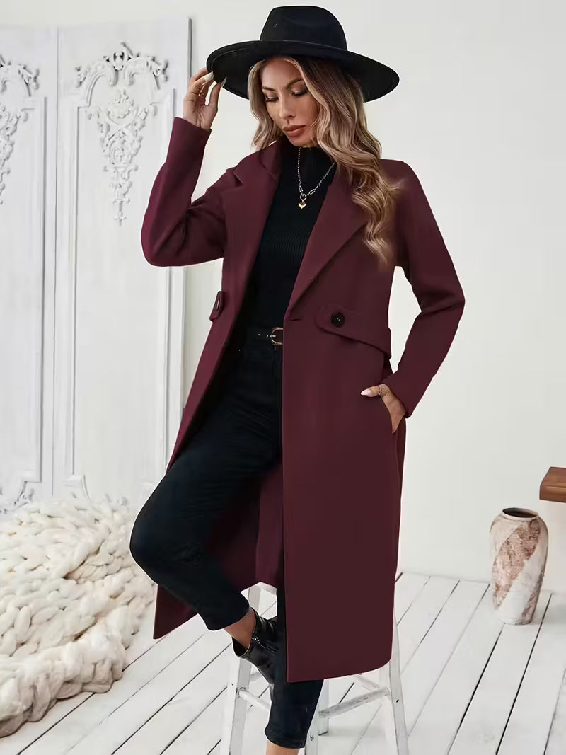 Kassie - Timeless Tweed Coat