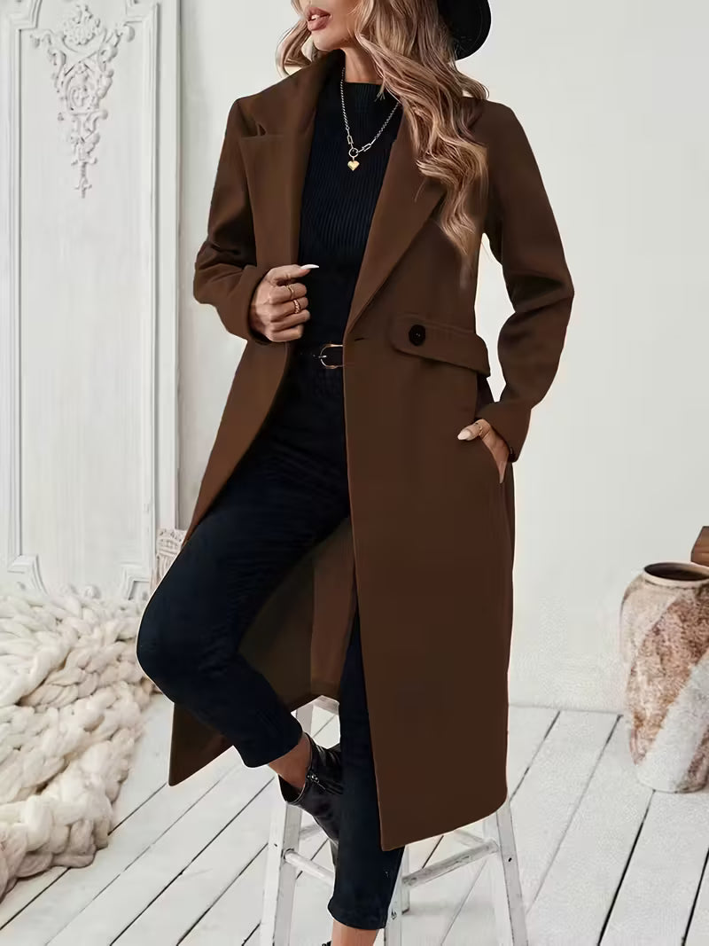Kassie - Timeless Tweed Coat