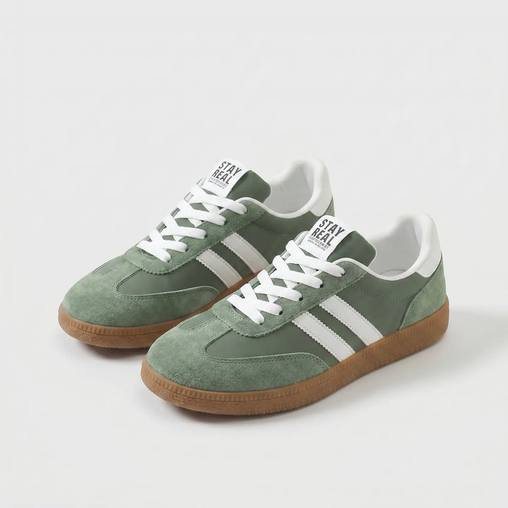 Aiza - Women’s Mesh Lace-Up Trainers with Cushioned Insole