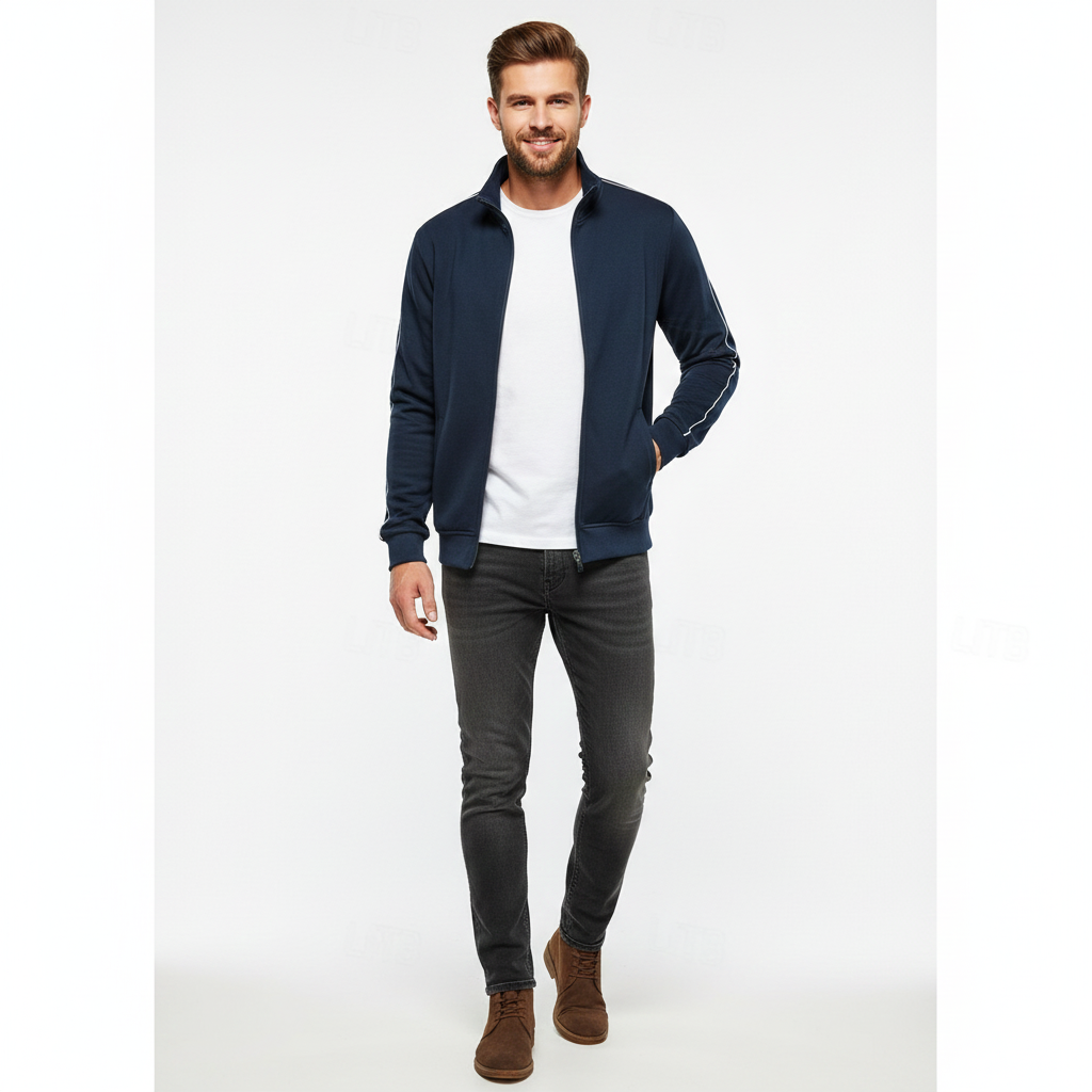 Men's Slim Fit Vest - Versatile Everyday Style