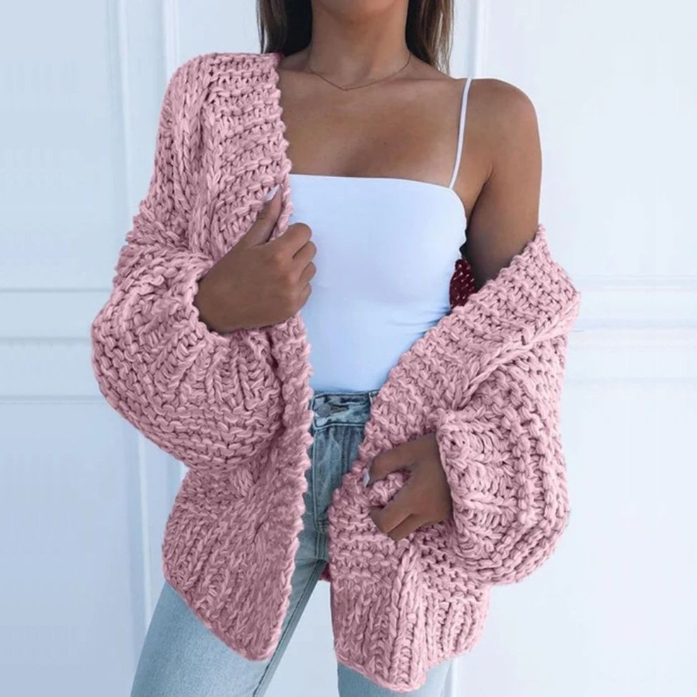Kay - Chunky Knit Relaxed Cardigan