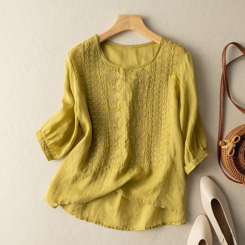 Laura - Floral Relaxed Blouse