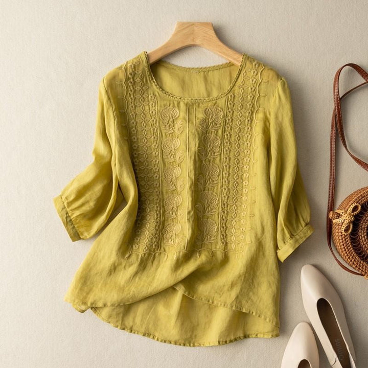 Laura - Floral Relaxed Blouse