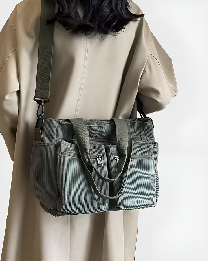 Ysabeline – Corduroy Utility Tote Bag
